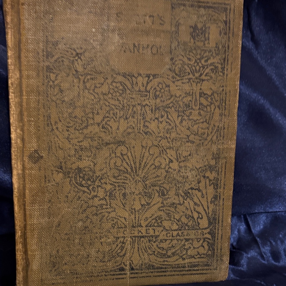 Vintage Brown Hardcover Book (IVANOE)